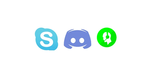 Aplikasi Voice Chat Discord, Skype dan Razer Comms